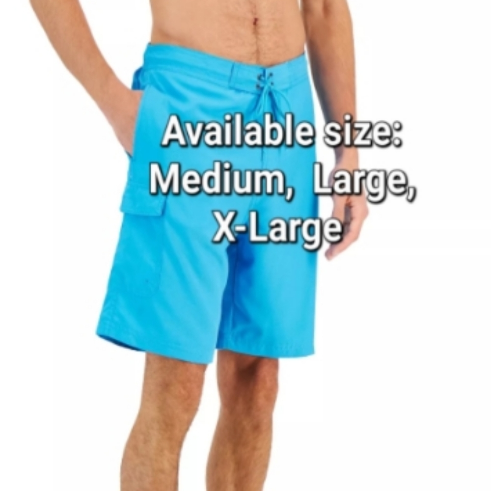 Club room Men blue beach shorts